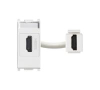 Vimar serie plana - Toma hdmi blanco