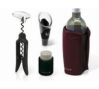 Vin Bouquet FI 024 set vino sacacorchos funda enfriadora tapón de vacío y vertedor accesorios enfriar servir regalo