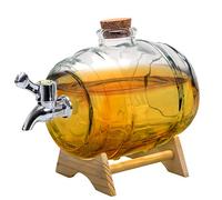 Vin Bouquet FIA 468 Dispensador de licor (cristal), barril dispensador de licores 1 Litro de capacidad