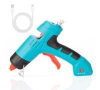 VINATO Pistola Silicona Caliente Inalambrica, Pistola de Silicona Manualidades Sin Cable, Pistola de Silicona Caliente Profesional para Proyectos de Bricolaje