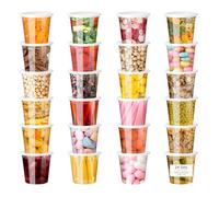 VINATO Recipientes Hermeticos Alimentos, 24x 720ml, Microondas, Apilables | Antiderrames, Apilables, Lavavajillas, Congelacion, Facil de limpiar, Meal Prep, Oficina, Camping, Ahorro, Sin olores