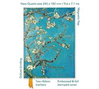 Vincent van Gogh: Almond Blossom (Foiled Quarto Journal) (Flame Tree Quarto Notebook)