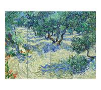 Vincent Van Gogh Olive Orchard XL Giant Panel Poster (8 Sections) Póster