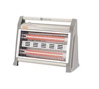 Vinco estufa de Cuarzo de pie 800 - 1600 W COD. 70157, 1600 W, blanco - Gris