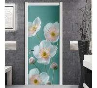 Vinilo Adhesivo Muebles Blanca Amarillo Verde Papel Adesivos Decorativos Muebles PVC Vinilos para Puertas Impermeable Autoadhesivo Extraíble Hogar Deco Pegatinas para Puertas 2x38.5x200cm