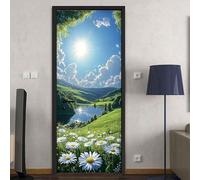 Vinilo Adhesivo Muebles Paisaje Azul Del Cielo Vinilos Puertas 2x47.5x215