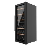Vinoteca de 77 botellas de capacidad con sistema compresor de enfriam