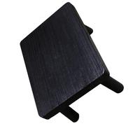 Vinta - Taburete de madera maciza, mesa baja rústica y taburete para dormitorio, sala de té, decoración versátil del hogar, diseño elegante, pequeña pieza de muebles de madera