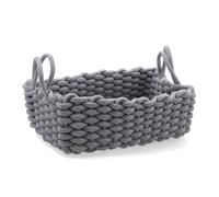 Vinthera Cesta Algodón Moa Gris 35x25x13 cm (6 Unidades)