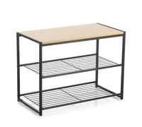 Vinthera Mueble Auxiliar Moa de Acero y Madera (4 Unidades)