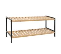 Vinthera Zapatero Moa con 2 Alturas, Pack de 6 Unidades, Madera