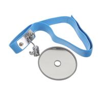 VINTORKY Espejo Frontal Médico Diadema Ajustable de Acero Inoxidable y Silicona, Diseño Ergonómico para Exámenes de Nariz, Oído y Garganta en Clínica