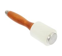VINTORKY Mazo para Tallar Cuero Mango de Madera y Cabeza de Nylon, Herramienta Ligera y Fácil de Llevar para Bricolaje y Artesanía de Cuero