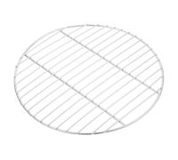 VINTORKY Rejilla Redonda de Acero Inoxidable Resistente y Fácil de Usar Portátil para Barbacoa al Aire Libre Adecuado para Horno y Parrilla Portátil