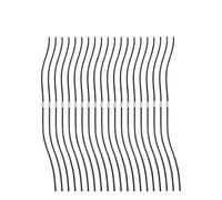 Violiica Bosch AFS 23-37 - Juego de línea de repuesto para desbrozadora Bosch AFS 23-37, 20 piezas de cable de nailon de 39 cm x 35 mm, para Bosch F016800431/F016F04841 para corte eficiente de césped