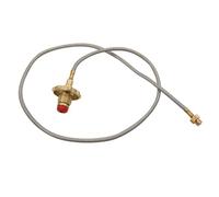 Violiica Cable adaptador de cilindro de gas para estufa al aire libre a hogar para tanque de GLP, conector de manguera de cobre para camping, cocina, barbacoa, diseño seguro a prueba de fugas, 1