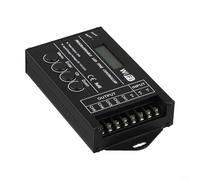 Violiica Controlador de tiempo programable TC421 Pantalla LED RGB de 5 canales DC12-24V para módulo de tira LED Planta crece luz Publicidad pantalla