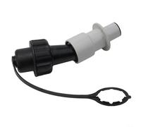 Violiica Kit de llenado de aceite de cadena de motosierra para 0008905004 Adaptador de recambio de plástico con medidor de nivel para cuidado de equipos de energía limpia