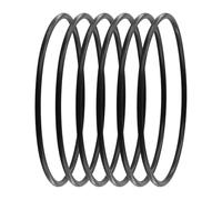 Violiica Tapa de clorador de piscina O-para reemplazo de anillo, sello de goma de 55 pulgadas para clorador en línea Hayward CLX200K y para comederos fuera de línea Hayward CL200 CL220, negro, 4
