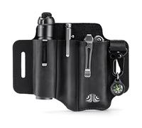 VIPERADE PJ29 EDC Funda, Funda multiherramienta/Funda para herramientas/Funda para cinturón de cuchillo/Funda para linterna para Leatherman Multiherramienta/Funda para cuchillo-Negro