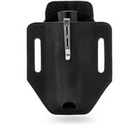 VIPERADE PJ31 - EDC Funda de Cuero Multiherramienta Funda Herramientas Funda Cuchillo cinturón Funda Linterna para Leatherman multiherramientas Funda de Cuchillo（Negro）