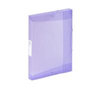 Viquel 208235 - 32 - Carpeta 3 solapas de plástico grande capacidad, color morado