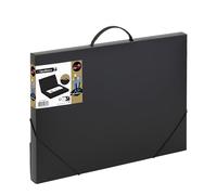Viquel 939053 - Maletín de polipropileno, A3, color negro