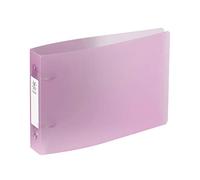 Viquel Bristol - Archivador de tarjetas con etiquetas de identificación (2 anillas, tamaño A5 (25 x 16,5 cm), color morado