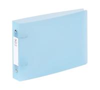 Viquel Bristol - Archivador de tarjetas con etiquetas de identificación (2 anillas, tamaño A5 (25 x 16,5 cm), color azul