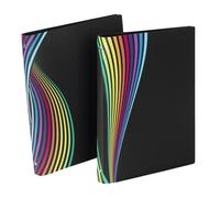 VIQUEL CARPETA A4 4 ANILLAS 25MM RAINBOW CLASS RAINBOW CLASS 24x2x31 Cms.