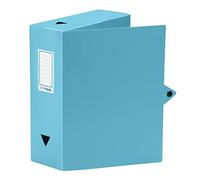 Viquel Class Doc - Caja para archivar (polipropileno, ancho 100 mm, color azul turquesa