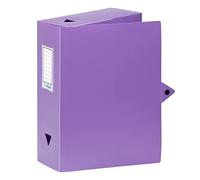 Viquel Class Doc - Caja para archivar (polipropileno, ancho 100 mm, color malva