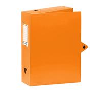 Viquel Class Doc - Caja para archivar (polipropileno, ancho 80 mm, color naranja