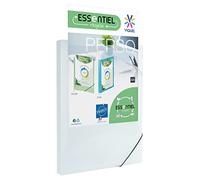 Viquel Coolbox - Carpeta Dos Large personalizable (polipropileno, color blanco