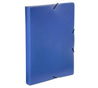 Viquel Coolbox (polipropileno, cierre con goma elástica A4, color azul
