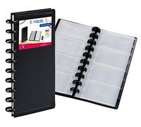 Viquel Geode puerta tarjeta de visita 160 tarjetas negro
