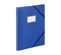 VIQUEL - Portavistas de 120 vistas A4 FEEL'EASY - Protector de documentos de plástico resistente - 60 fundas - Ideal para la oficina o el hogar - Azul