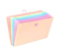 Viquel RAINBOW PASTEL - Clasificador extensible 8 compartimentos para documentos A4, color beige