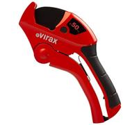 VIRAX InstrumenteNrw PC 50 - Tijeras para tubos de plástico y compuestos de hasta 50 mm, incluye fibra