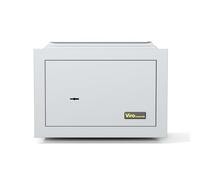 Viro Casasicura, Caja Fuerte de Pared, mecánica empotrada, Cierre con Llave de Doble Mapa, 310 x 200 x 200 mm