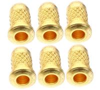 Virolas de Montaje para Cuerdas de Guitarra Eléctrica 6 Piezas Doradas