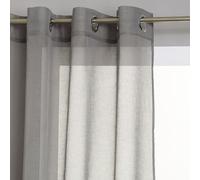 visillo con ollaos color vison 140x240cm
