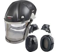 Visor Integral de protección Facial Trend Airshield Pro con Protectores para los oídos - Set Completo de protección Facial y auditiva, AIR/PRO/D2/E