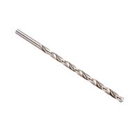 Vistreck Broca Helicoidal Extralarga HSS de 8 Mm - Barrena de Vástago Recto 200 Mm para Madera, Metal y Hormigón