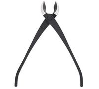 Vistreck Cortador de Ramas Cóncavo de Bonsái Forjado a Mano - Tijeras Jardín Ergonómicas para Recortar Flores y Bonsái