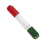 Vistreck de Calibre de Pasador Aleación Aluminio Doble Extremo - Calibre Go No Go (1-2 mm)