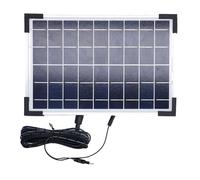 Vistreck de Riego Solar Automático con 10 Modos de Sincronización - Riego Solar Multifuncional 9V 5W para el Cuidado las Plantas sin Esfuerzo