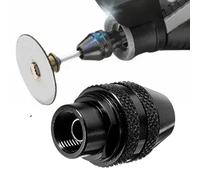 Vistreck Mini Adaptador de Portabrocas de 0,3 Mm a 3,2 Mm Capacidad para Accesorios Taladro Eléctrico