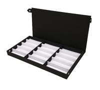 Vistreck Organizador de Gafas de Sol 15 Rejillas - Vitrina Multifuncional para Almacenamiento Gafas y Joyas