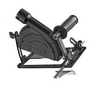 Vistreck Soporte de Corte para Amoladora angular: Soporte Ajustable para Pulido sin Polvo y Corte Eficiente de Madera y Metal (8.ª generación con guía)